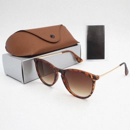 Gafas de sol Designe Men Lente de vidrio de vidrio para mujeres Diseñadores de mujeres Mujeres femeninas de lentes de lentes de lujo marco clásico J4PZ#