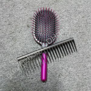 Diseñado Detangling Comb Styling Set Marca Paddle Brush 2Color Azul Rosa