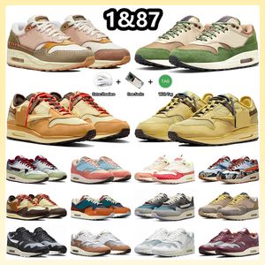 Designer 1 86 87 Chaussures de course Design By Japan Ugly Duckling Ironstone Mica Green Wabi-Sabi Treeline Won-Ang Best Friend Noir Blanc Baskets Baskets pour hommes et femmes