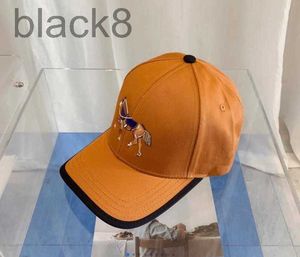 Diseñador 100% algodón Gorras de bola Diseñador de alta calidad Moda Caballo Estilo animal Naranja Sombrero para el sol para deportes al aire libre Hombres Strapback Golf Gorra de béisbol Regalos Dropship DO9L