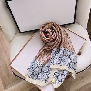 Foulard de styliste 100% en soie pour femmes et hommes, châle de luxe doux pour dame, vacances, plage, foulard en soie, cadeau pour dame, 180-90cm