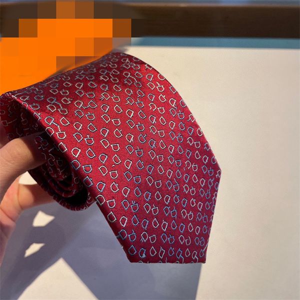 Diseñador 100% Corbata de seda Impreso Jacquard Tejido a mano para hombres Boda Corbata informal y de negocios Moda Hawaii Corbatas con caja 888