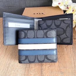 Diseñador 10a bolso mini billetera corta billetera billeteras de rayas de saco llave para hombres para hombres emed cuero monedas de monedas dhgate titular de tarjetas