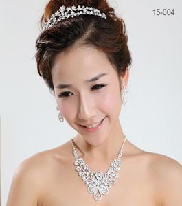 Designer 15004 Sexy MenMade Diamanten Oorbellen Ketting Feest Prom Formele Bruiloft Sieraden Set Bruidsaccessoires Op Voorraad4260964