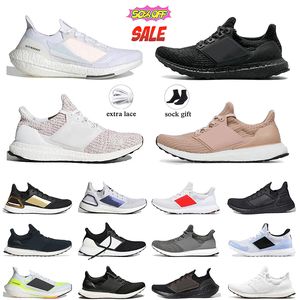 Diseñador 19 Ultra Boost 4.0 Zapatillas para correr al aire libre Panda Triple White Gold Dash Grey DNA Crew Navy Moda para hombre Plataforma para mujer Mocasines deportivos Zapatillas de deporte