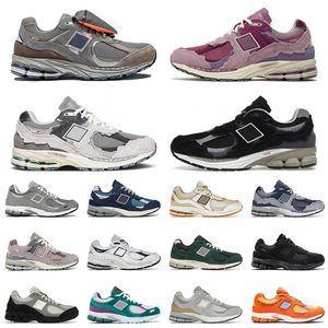 Designer 2002R Baskets athlétiques Nouvelles chaussures décontractées Plate-forme B2002R Pack de protection Rose Faible pluie Nuage Blé Hommes Femmes M2002R Baskets de sport Jogging Marche