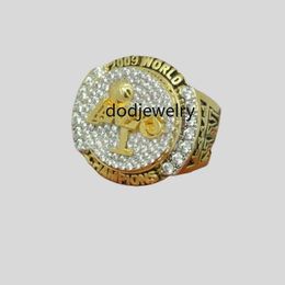 Designer 2009-2023 Championnat du monde de basket-ball Bague de luxe en or 14 carats Champions Anneaux Diamant Sport Bijoux pour homme femme