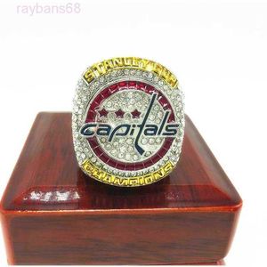 Diseñador 2018 Nhl Washington Capital Champion Stanley Cup Anillo de hockey sobre hielo Joyería