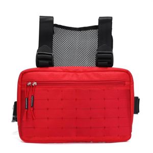 Designer-2019 Alyx Chest Rig Bag Merk Nylon Luxe Waterdichte Heuptasje Hip Hop Chest Rig Streetwear Unisex Kanye West Heuptas216Q