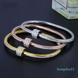 Designer-2020 Luxe Liefde Schroef Armbanden Armbanden Voor Vrouwen Mode-sieraden Zirconia Volledige Kristallen Pulseiras Charm Jewelry225J