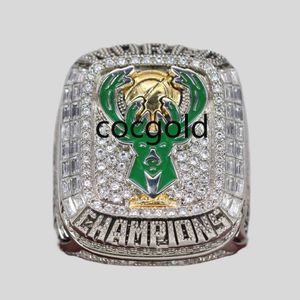 Diseñador 2021-2023 Anillo de campeonato mundial de baloncesto Anillos de campeones de oro de lujo de 14 quilates Joyería de diamantes estrella para hombre mujer