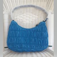 Créateur 2021 Sac de sac en nylon plissé Bag de nylon de dames colorés