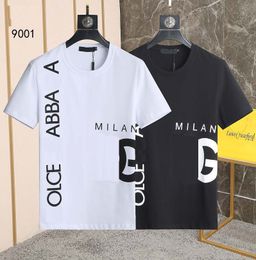 Designer 2023 Nouveau de la lettre de qualité du t-shirt Tee Tee Clain Spring Summer Tide Men and Women T-shirt Taille M-XXXL G2230