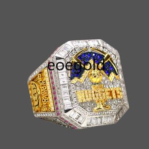 Designer 2023 Championnat du monde de basket-ball Bague de luxe en or 14 carats Champions Anneaux Étoile Diamant Sport Bijoux pour homme femme