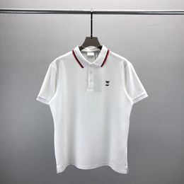 Designer 2024 NIEUW POLO SHIRT MANNEN Hoge kwaliteit Kort Mouw Summer Casual Cotton Polo Shirts Mens#RT9