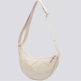 Designer 23SS Lululemens Sac Femmes Même Style Oblique Cross Bun Loisirs Yoga Nylon Épaule Yoga Sport Luxe Lulu Sac Bandoulière LL HRTRE