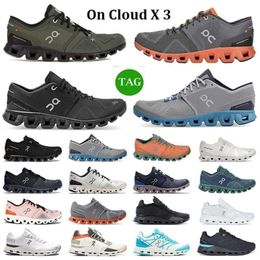 Diseñador 3 Diseñador x en Cloudnova forma zapatos hombres mujeres Triple Negro Blanco Roca Gris Azul Marea Oliva Reseda para hombre zapatillas de deporte al aire libre T1black gato 4s