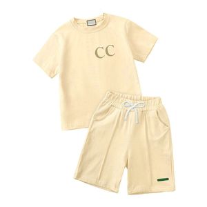 Designer 3 Styles Baby Kids Clothing Sets Classic Brand Kleding Suits Childrens Summer Short Sleeve Letter Lettered Shorts Fashion Shirt In Stock