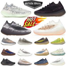 Diseñador 380 380S Running Shoes Men Women Casual Trainers Sneakers Alien Azul Calcita Glow Yecoraite RF Azure Reflectante Triple Pimienta negra Onyx Glow Stone Salt