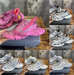 Designer 3XL sneaker Pairs Runner Track Casual Schoenen Mannen Vrouwen Phantom Retro Flat Lace-up Luxe Sneakers