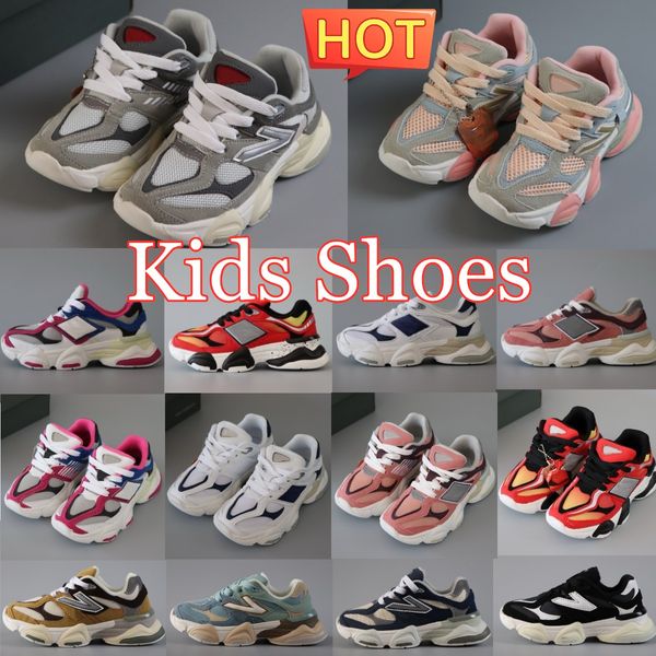 Diseñador 4y 5y Shoes Kids Shoes 9060 Running para niños zapatillas para niñas para niños.