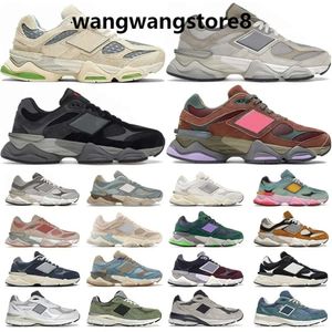 Designer 9060 hardloopschoenen 990 Men vrouwen 2002r pack roze olijf 9060s bakstenen hout 990v3 regen wolk grijs zee zout blauw whit zwarte heren trainers buiten