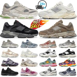 Designer 9060 Chaussures de course Hommes Femmes 9060s Bricks Wood Sea Salt Chample Pluie Gris 2002r Pack Phantom 550 White Green Mens Trainers Sneakers Shoe