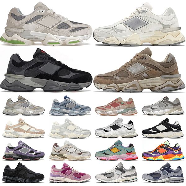 Designer 9060 Chaussures de course Hommes Femmes 9060s Bricks Wood Sea Salt Chample Cloud Gray 2002r Pack Phantom 550 White Green Mens Trainers Sneakers