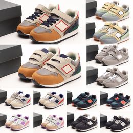 Designer 996s Kids Peuter Sneakers Meisjes Jongens Loopschoenen Baby Baby Trainers Grijs Zout Paars Zwart Kid Jeugd Atletisch