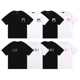 Designer A Miri Mens Tshirt Womens T-shirt couple Street Fashion Brand Shirt Imprime Amirs COSEVE CASCOSS