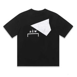 Designer ACW Herenmode T-shirt Amerikaanse High Street Cold Wall Industriële Stijl Lak Offsetdruk T-shirt met korte mouwen voor mannen en vrouwen Losvallend T-shirt met brede pasvorm