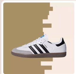 Ontwerper Adiddas Originals Samba Gazellies Sneakers voor mannen Dames Designer schoenen Luxe Zwart Wit Beige Teal Blue Bred Red Pink Men Trainers Clear Platform Tennis