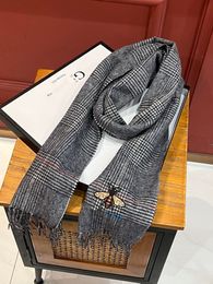 Designer Advanced Stole Fabrics Letter Cashmere Luxury Reconnais Des écharpes de hijab en laine de créat