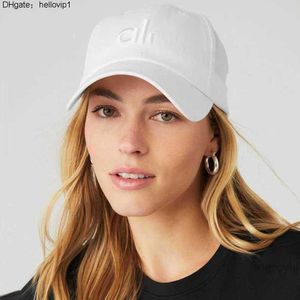 Designer al yoga Ball Cap Baseball Hat Fashion Summer Femmes Polylemand Big Head Surround Show Face Small Sunvisor Wear Duck Tongue 2024