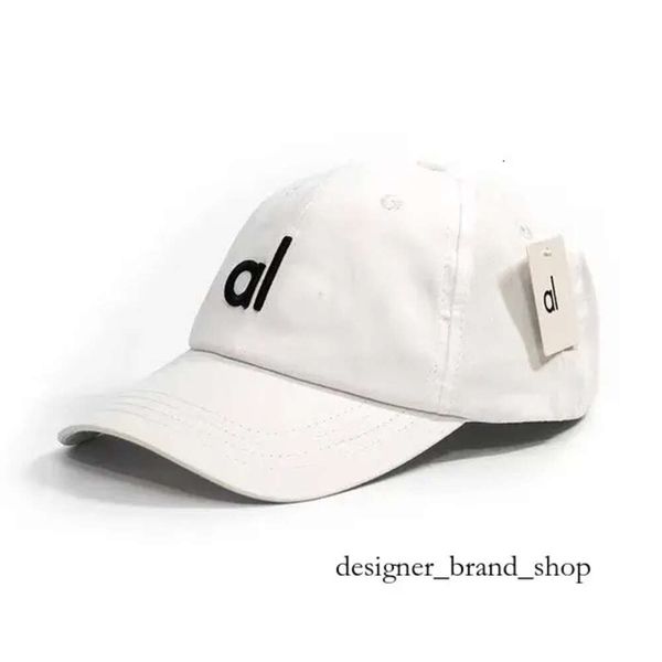 Designer Alo Cap Luxe Aloo Sports Ball Cap Dames Yoga Cap Mode Couleur Unie Ajusté Chapeau Pare-Soleil Chapeau Très Beaux Hommes 955