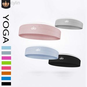 Diseñador Alooo Cap Yoga Diadema deportiva para hombres y mujeres con alta elasticidad Absorción de humedad de color sólido Anti slip a alta elasticidad al aire libre