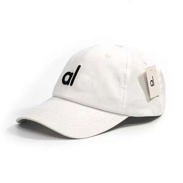 Designer Aloo Sports Ball Dames Yoga Cap Mode Couleur Unie Ajusté Chapeau Pare-Soleil Chapeau Très Joli 594