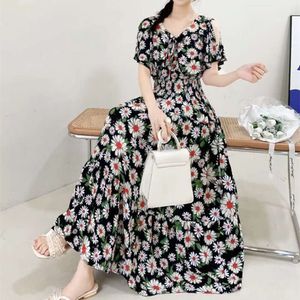 Designer Amazon French Gentle Style Summer Hot Sell Sell's Style's Style Robe Floral Robe 27WU