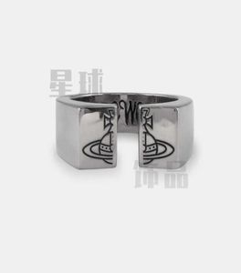 Designer een ring keizerin ring Saturn 925 zilveren zwart goud mannen dames6962431