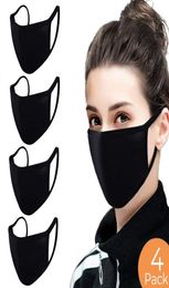 Designer Antidust Cotton Mouth Face Mask Black Beschermende Maskers Unisex man Vrouw dragen Black Fashion Hoge kwaliteit Black3018361