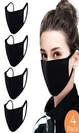 Diseñador Antidust Cotton Mouth Face Mask Masks Protective Protectors Unisex Man Mujer con moda negra Black2278699