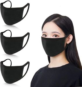 Designer Antidust Cotton Mouth Face Mask Beschermmaskers unisex wegwerp facemask man vrouw dragen zwarte mode snelle shippin2632257