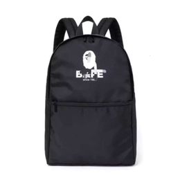 Designer Ape Bag Bapestar Magazine japonais Annexe Pack Ape Man Noir Sac à dos minimaliste pour garçons et filles