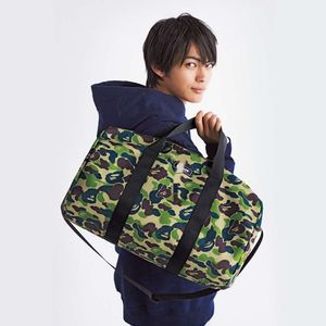 Sac de singe designer bapestar magazine japonais camouflage vert