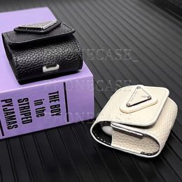 Designer Apple Leather AirPods Cases Pro 1 2 3 Pro 4 5 6 Mooie geschenken Hi Quality AirPodSPro Case met logo Box Packing Woman Man JJ