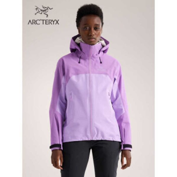 Vestes Arcterys de créateurs Manteaux Arc authentiques pour hommes BETA AR GORE-TEX PRO imperméables pour femmes Storm Glow/Storm Purple