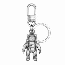 Designer Astronaut Paren Key Wallet nieuwste Spaceman Keychain Luxe mannen en vrouwen Creatieve tas Paarden Decoratie Bagage Keychain Keyring Holiday Gift