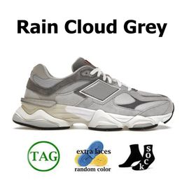 Designer Athletic 9060 Chaussures de course crème noire Gray Grey Glow Glow Quartz Multi-couleur Cherry Blossom For Homme Women New Balaces Rain Cloud Gray