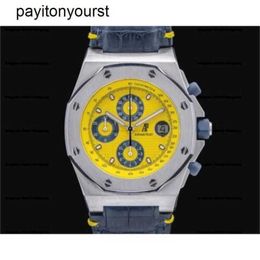 Designer Audemar Pigue Watch APF Factory 25770st.oo.d009.02 Royal Oak Sea Tropical Yellow SS