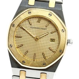 Designer Audemar Pigue Watch Royal Oak APF Factory Royal Oak Date Gold Dial Quartz Watch Mens Watch_ Sept et soixante-treize mille deux cent quarante-neuf